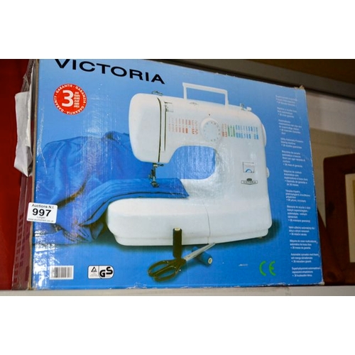 997 - Victoria Electric Sewing Machine