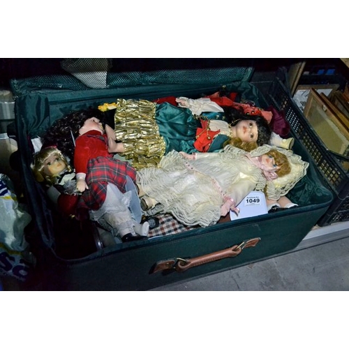 1049 - Large Quantity Of porcelain Dolls