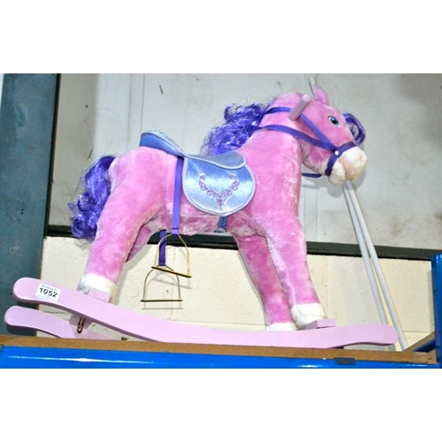 1052 - Pink Rocking Horse