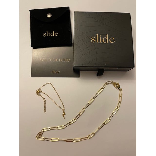 230 - Slide Jewellery - Flash Bracelet + Cuff It Necklace RRP $130