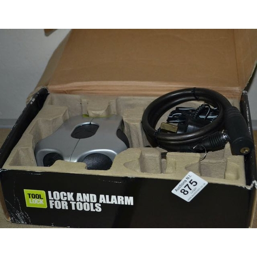 875 - Lock & Alarm For Tools