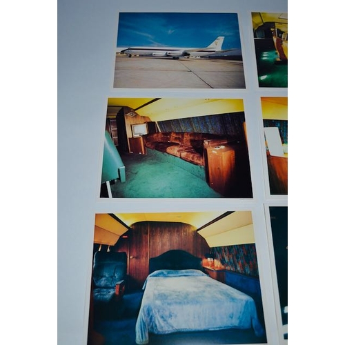 1089 - Collection Of 8x10 Photographs Of Elvis' Aircraft - By Curtis Williams