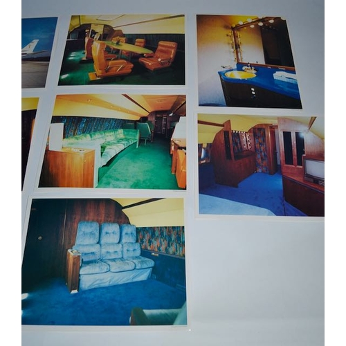 1089 - Collection Of 8x10 Photographs Of Elvis' Aircraft - By Curtis Williams