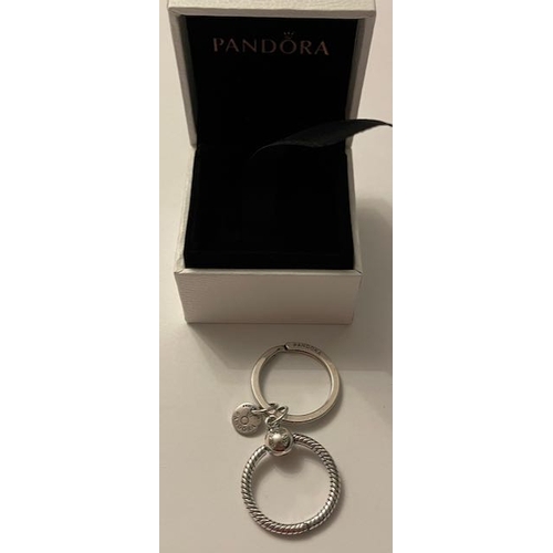 269 - Pandora Moments Silver Keyring