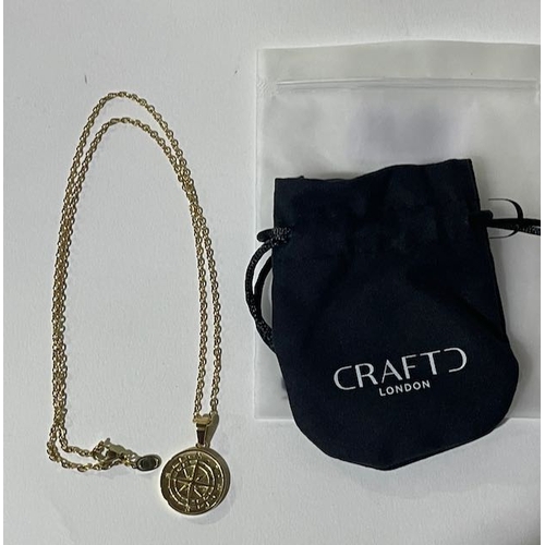 308 - Craftd London Compass Pendant Necklace
RRP £60