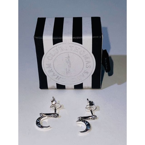 286 - Thomas Sabo Moon Pendant Earrings