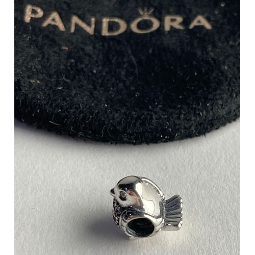 355 - Pandora Lovebird Charm