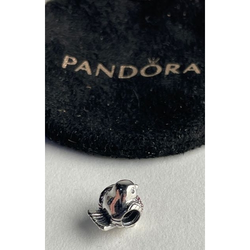 355 - Pandora Lovebird Charm