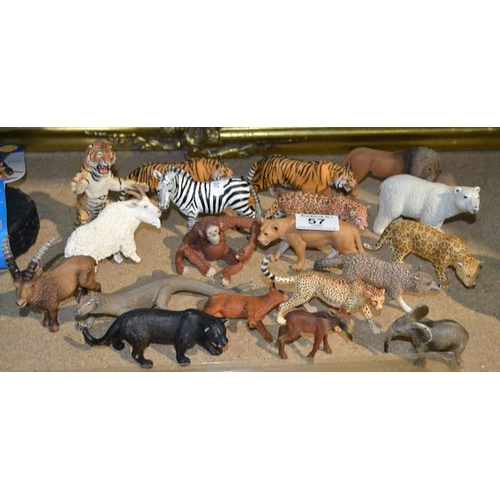 57 - Lot Of Schleich Animals