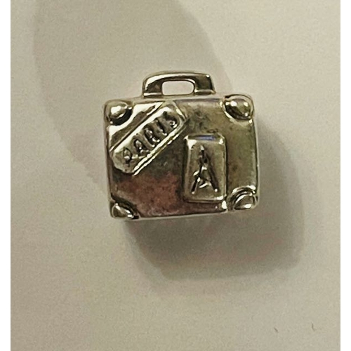 4158 - Pandora Travel Suitcase Charm