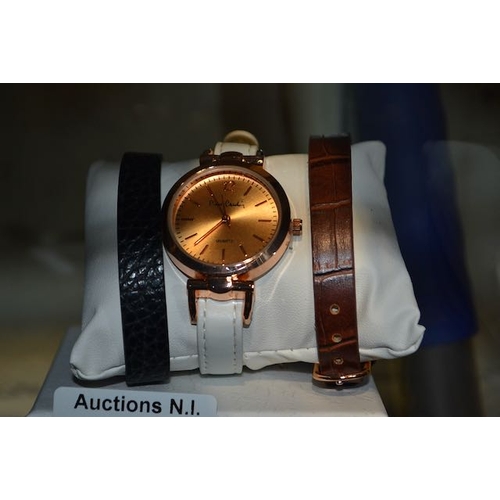 24 - Pierre Cardin Watch with Interchangeable Straps