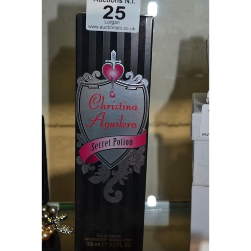 25 - Christina Aguilera Secret Potion 100ml Perfume