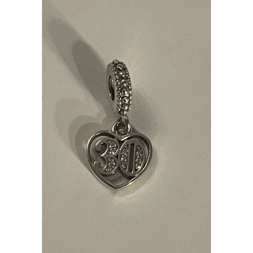 4307 - Pandora 30th Celebration Dangle Charm