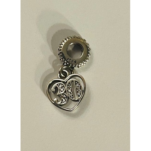 4307 - Pandora 30th Celebration Dangle Charm