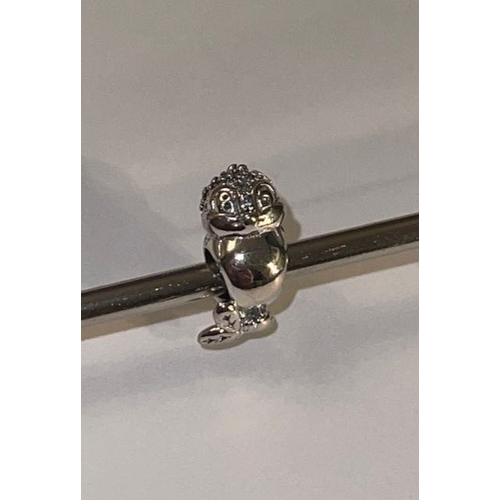 4308 - Pandora Disney Snow Whites Pavé Bird Charm