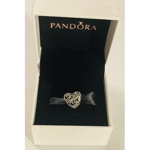 4310 - Pandora Family Heart Charm