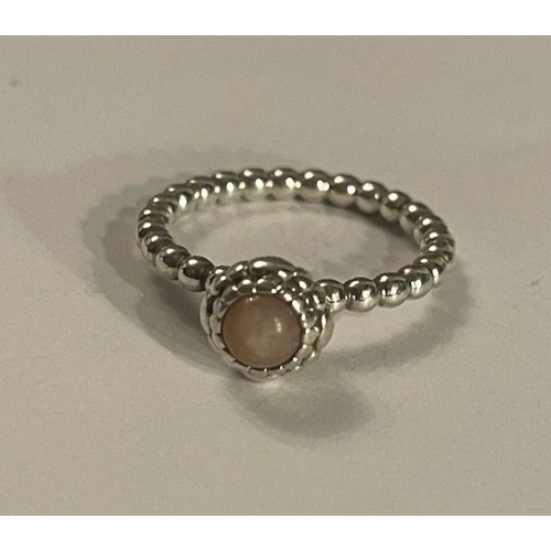 4316 - Pandora October Birthstone Beaded Ring