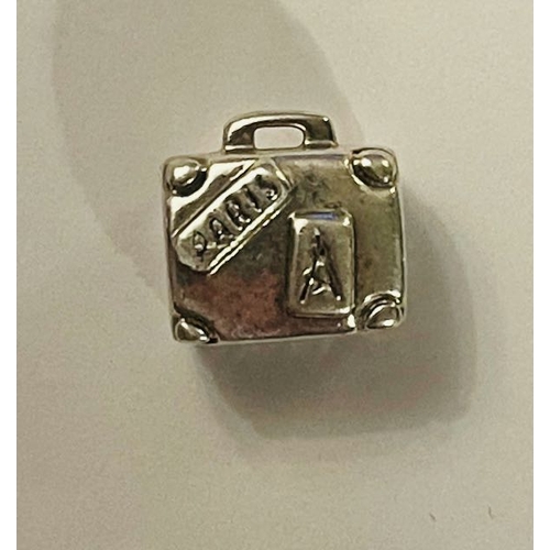 4408 - Pandora Travel Suitcase Charm