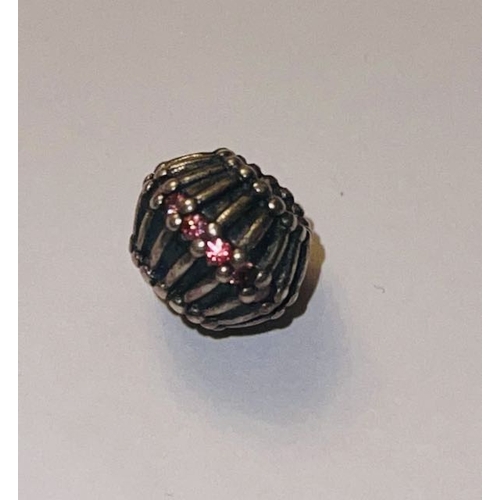 4336 - Pandora Pink CZ Charm