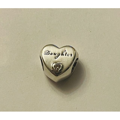 4363 - Pandora Daughter Heart Charm