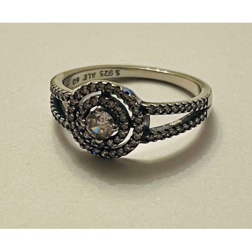 4380 - Pandora Sparkling Double Halo Ring