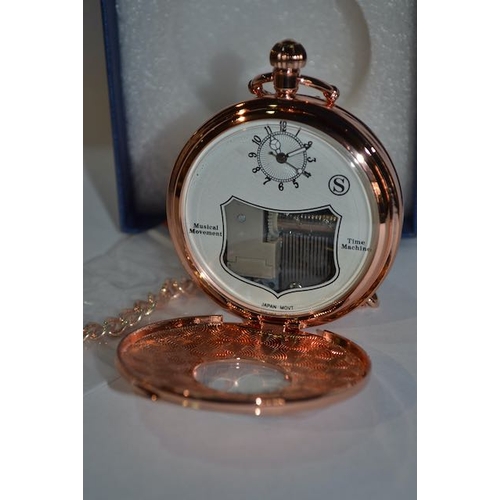 85 - Musical Pocket Watch on Chain