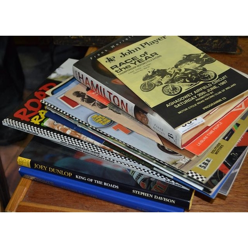 534 - Stack of Road Racing Books