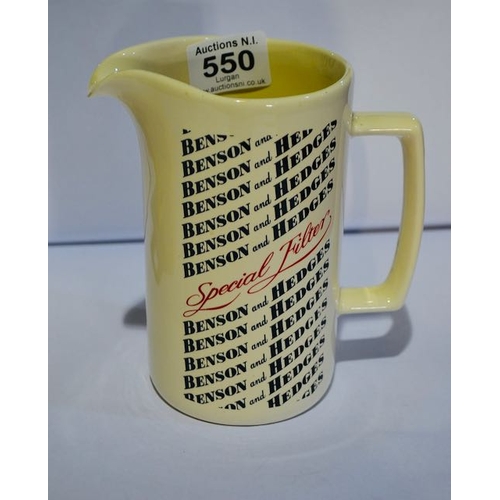 550 - Wade Benson & Hedges Special Filter Jug