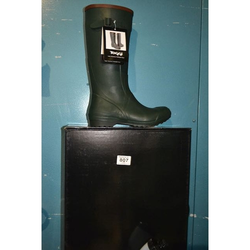 807 - Toggi Wellies Size 37 - Boxed