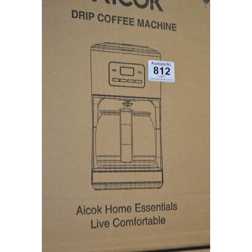 812 - Aicok Drip Coffee Machine - Boxed