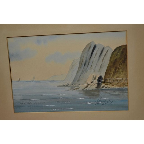 911 - Trio Of Local Scene Mounted Water Colours BY Thompson Incl Shaws Bridge