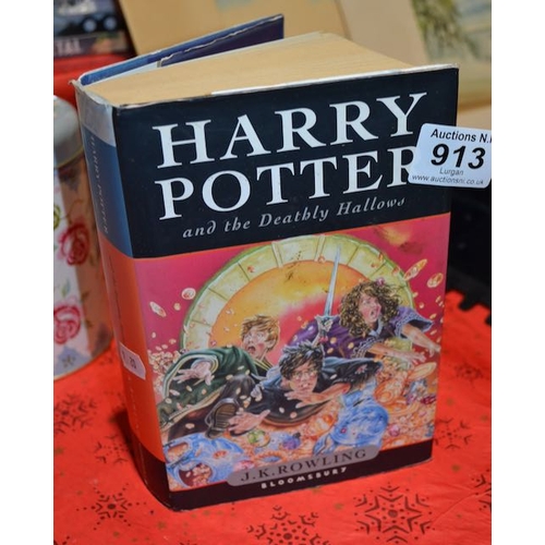 913 - Harry Potter And The Deathly Hallows First Edition