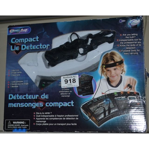 918 - Master Spy Compact Lie Detector