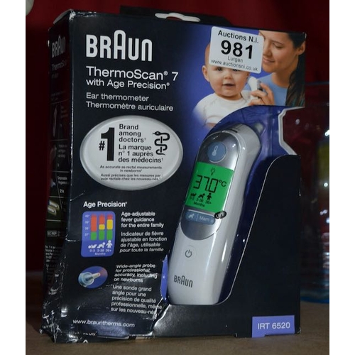 981 - Braun Thermoscan 7