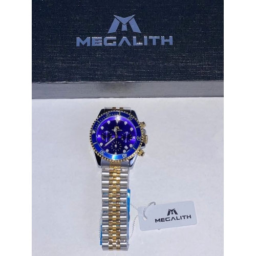 716 - Megalith Bimetal Gents Watch