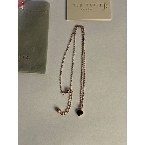 691 - Ted Baker Heart Pendant Necklace