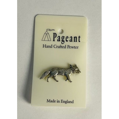 723 - Pageant Hand Crafted Pewter Brooch