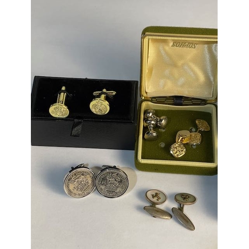 733 - Collection Of Cufflinks