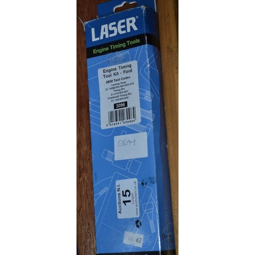 15 - Laser Engine Timing Tool Kit - Box Sealed (Ford)