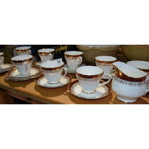 78 - Duchess Winchester 24pc Teaset