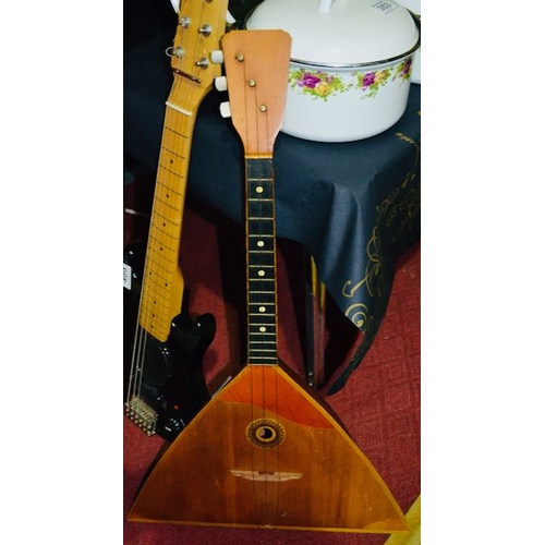 408 - Balalaika 3 String Russian Instrument