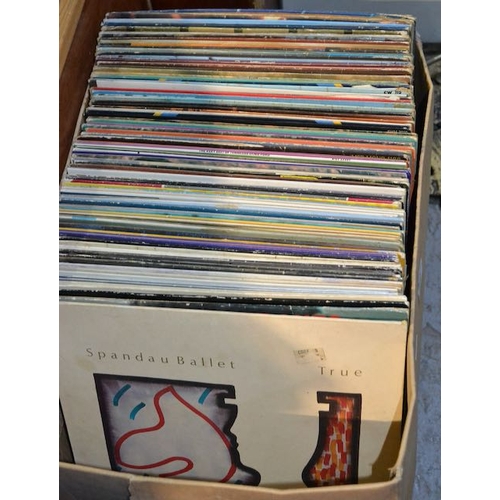 52 - Large Box Of LPS Incl Spandeau Ballet