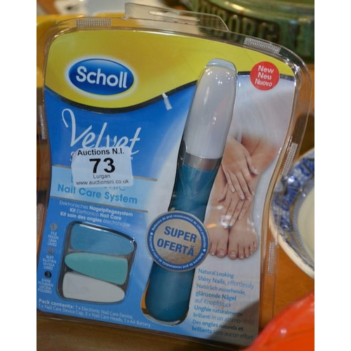 73 - Scholl Velvet Smooth Nail Care System