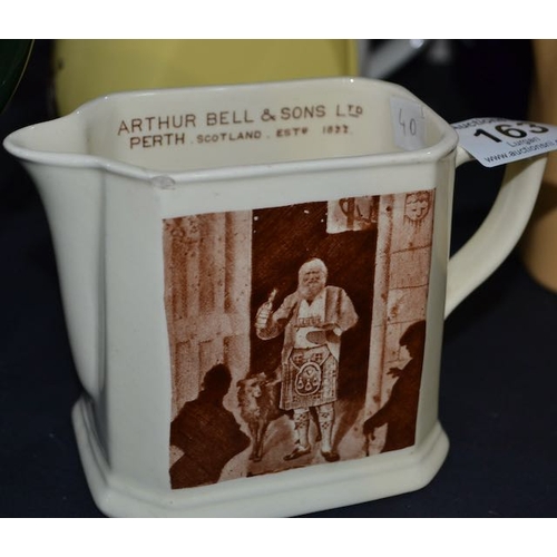 163 - Causton Arthur Bell & Sons Scotch Whisky Jug