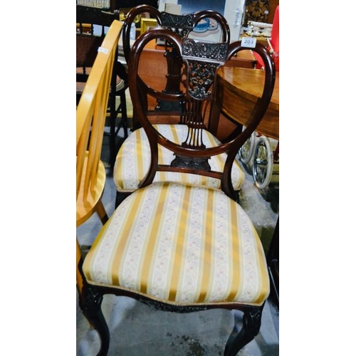 203 - Pair Of Antique Chairs