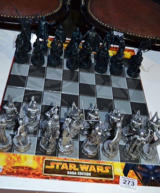 Star wars saga edition online chess set collector's edition