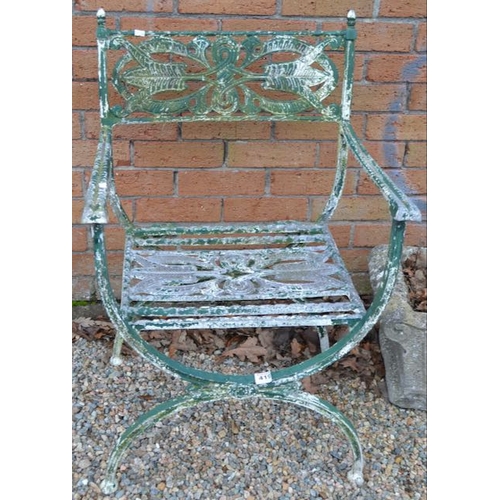 419 - Cast Iron Chair