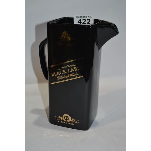 422 - Wade Johnnie Walker Black Label Scotch Whisky Jug