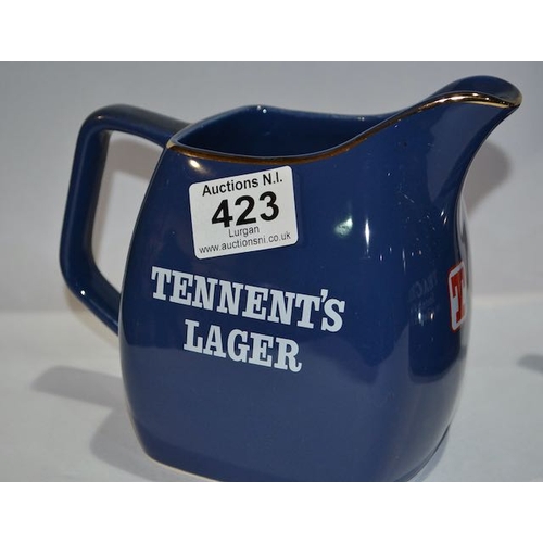 423 - Wade Tennents Lager Jug