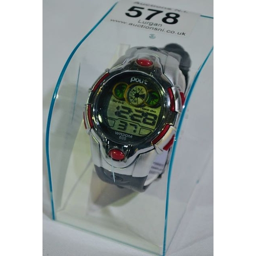 578 - Polit WR30M Digital Watch